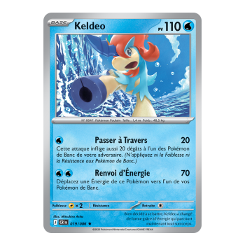 Keldeo - Reverse 19/86 - ME04 - Pokémon - Mega Evolution Chaos Rising