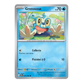 Froakie - Common 20/86 - ME04 - Pokémon - Mega Evolution Chaos Rising