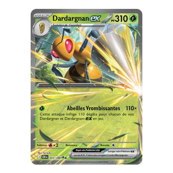 Beedrill-ex - Double Rare 3/86 - ME04 - Pokémon - Mega Evolution Chaos Rising