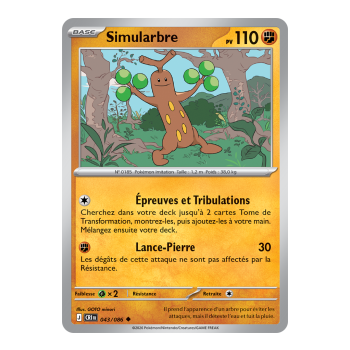 Sudowoodo - Reverse 43/86 - ME04 - Pokémon - Mega Evolution Chaos Rising