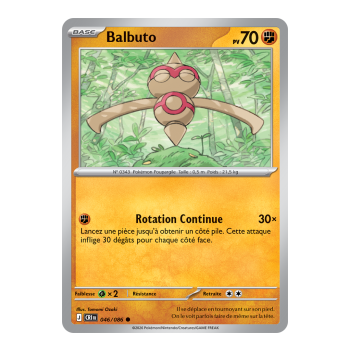 Balbuto - Reverse 46/86 - ME04 - Pokémon - Mega Evolution Chaos Rising