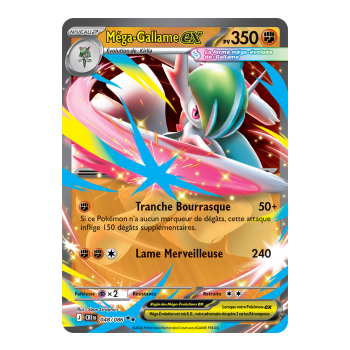 Mega Gallade-ex - Double Rare 48/86 - ME04 - Pokémon - Mega Evolution Chaos Rising