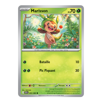 Chespin - Common 5/86 - ME04 - Pokémon - Mega Evolution Chaos Rising