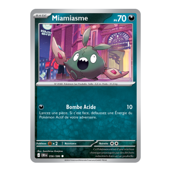 Miamiasme - Reverse 56/86 - ME04 - Pokémon - Mega Evolution Chaos Rising