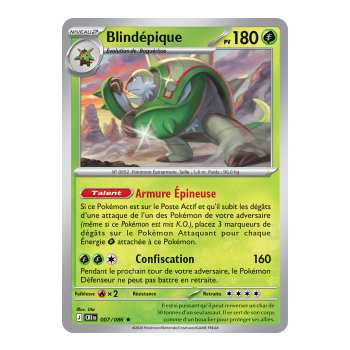 Epic Armor - Holo Rare 7/86 - ME04 - Pokémon - Mega Evolution Chaos Rising
