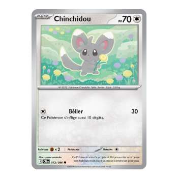 Chinchidou - Common 72/86 - ME04 - Pokémon - Mega Evolution Chaos Rising