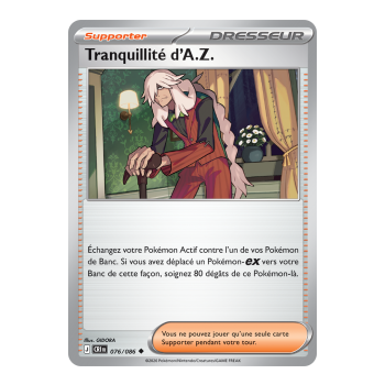 A.Z.'s Tranquility - Uncommon 76/86 - ME04 - Pokémon - Mega Evolution Chaos Rising
