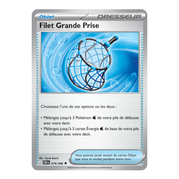 Big Catch Net - Reverse 78/86 - ME04 - Pokémon - Mega Evolution Chaos Rising