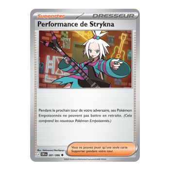 Strykna Performance - Uncommon 81/86 - ME04 - Pokémon - Mega Evolution Chaos Rising