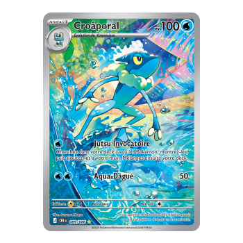 Croagunk - Rare Illustration 89/86 - ME04 - Pokémon - Mega Evolution Chaos Rising
