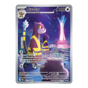 Miradar - Rare Illustration 97/86 - ME04 - Pokémon - Mega Evolution Chaos Rising