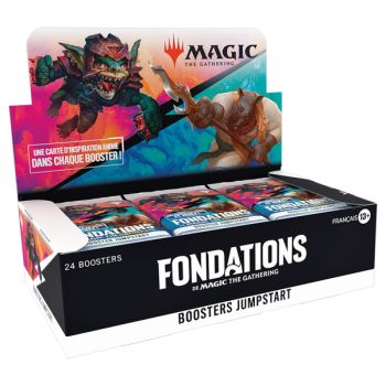 MTG - Box of 24 Boosters - Jumpstart - Foundations - FR