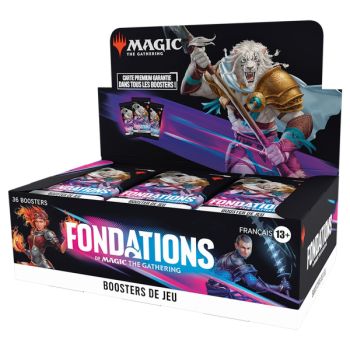 MTG - Box of 36 Game Boosters - Foundations - FR