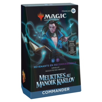Item MTG - Deck Commander - Murders at Karlov Manor - Revenants En Reconnaissance - FR