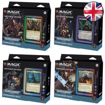 MTG - Set of 4 Deck Commander - Warhammer 40K - EN