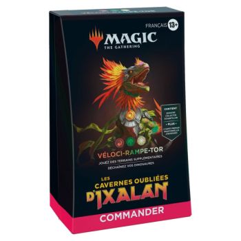 MTG - Set of 4 Commander Decks - The Forgotten Caverns of Ixalan - Explorers of the Deep - FR