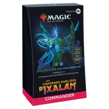MTG - Set of 4 Commander Decks - The Forgotten Caverns of Ixalan - Explorers of the Deep - FR