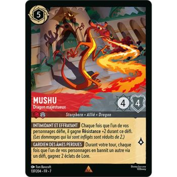 Item Mushu, Majestic Dragon - 137/204 - ARI - Archazia Island - Rare - French
