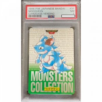 Item Pokémon - Graded Card - Nidoqueen 031 Carddass Vending 1996 Japanese [PSA 7 - Near Mint]