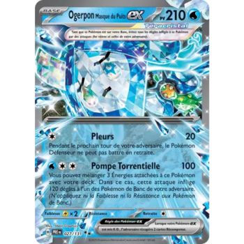 Item Ogerpon Mask of the Well EX - Ultra Rare 027/131 - Scarlet and Purple Prismatic Evolutions