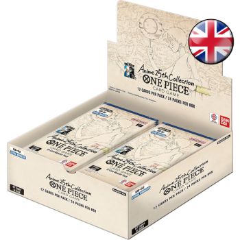 One Piece CG - Box of 24 Boosters - Anime 25th Collection - EB02 - EN