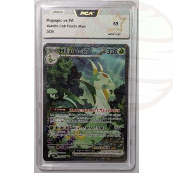 [PCA 10 - Nine Superior] - Graded Card - Serperior ex FA 164/086 - E&V Black Lightning - 2025 - Pokémon - French