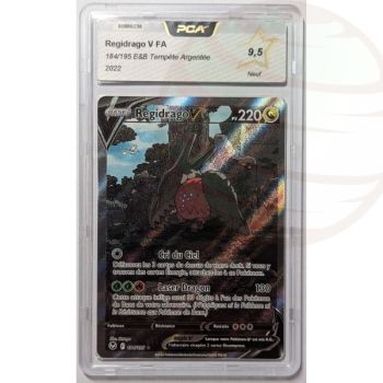 [PCA 9.5 - New] - Graded Card - Regidrago V FA 184/195 - E&V Silver Storm - 2022 - Pokémon - French