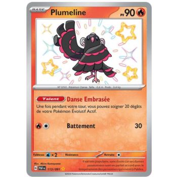 Item Plumeline - Shiny Rare 113/91 - Scarlet and Violet Destinies of Paldea