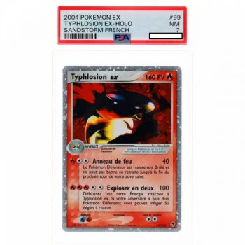 Item Pokémon - Graded Card - Typhlosion Ex 99/100 Sandstorm 2004 FR [PSA 7 - Near Mint]