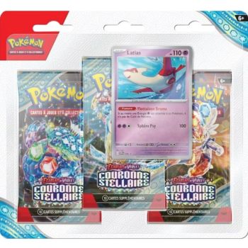 Pokémon - Tri-Pack - Latias / Forgelina - Scarlet and Purple - Stellar Crown [SV7][EV07] - FR