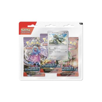 Pokémon - Tri-Pack - Melo / Motorizard - Scarlet and Violet - Temporal Forces [SV5][EV05] - FR