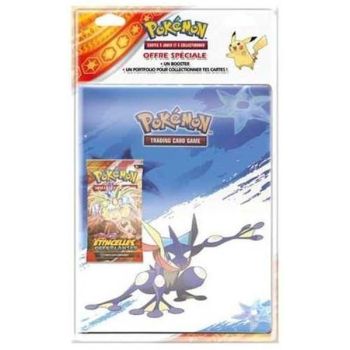 photo Portfolio Amphinobi - Pokémon - 180 Locations + 1 Surging Sparks Booster [EV08-SV08] - FR