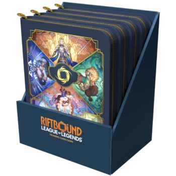 Pro-Binder Premium Zippered - Collector's Binder Legacy - 360 Locations - Riftbound League of Legends TCG
