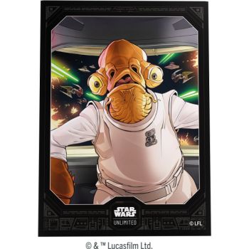 Card Sleeves - Standard - Admiral Ackbar - Star Wars: Unlimited - Gamegenic (60)