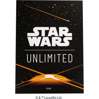 photo Gamegenic - Card Sleeves - Standard - Star Wars: Unlimited - Space Black (60)