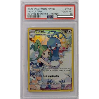 [PSA 10 - Gem Mint] - Graded Card - Altaria TG11/TG30 - Sword & Shield: Silver Storm - 2022 - Pokémon - French