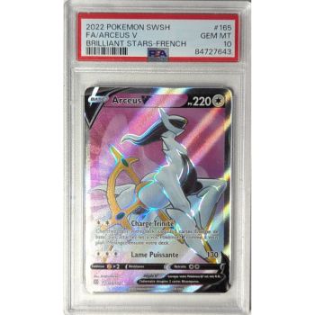 [PSA 10 - Gem Mint] - Graded Card - Arceus VSTAR 165/172 - Sword & Shield: Shining Stars - 2022 - Pokémon - French