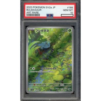 Item [PSA 10 - Gem Mint] - Graded Card - Bulbasaur 166/165 SV2a Pokemon 151 - 2023 - Pokemon - Japanese