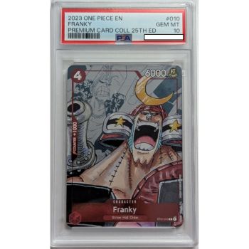 [PSA 10 - Gem Mint] - Graded Card - Franky ST01-010 - Premium Card Collection 25th - 2023 - One Piece - English