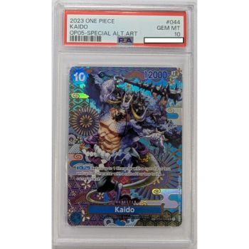 [PSA 10 - Gem Mint] - Graded Card - Kaido OP04-044 - OP05 Awakening of the New Era - 2023 - One Piece - English