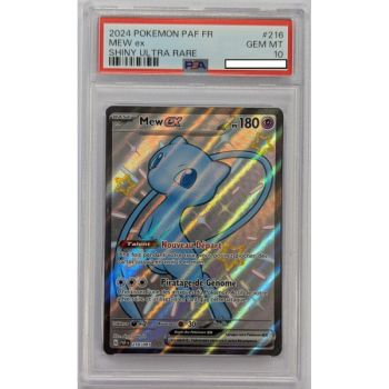 [PSA 10 - Gem Mint] - Graded Card - Mew ex 216/091 - Scarlet & Purple: Destinies of Paldea - 2024 - Pokémon - French