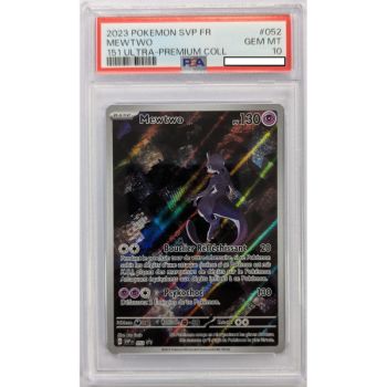 [PSA 10 - Gem Mint] - Graded Card - Mewtwo SVP 052 - Promo - 2023 - Pokémon - French