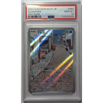 Item [PSA 10 - Gem Mint] - Graded Card - Slowpoke AR - SV1V Purple - 2023 - Pokémon - Japanese