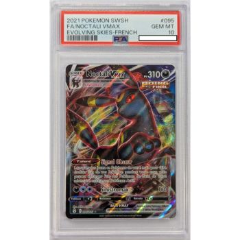 [PSA 10 - Gem Mint] - Graded Card - Umbreon Vmax 095/203 - Sword & Shield: Skyward Evolution - 2021 - Pokémon - French