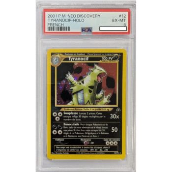 [PSA 6 - EX-MT] - Graded Card - Tyranitar 12/75 - Neo Discovery - 2001 - Pokémon - French