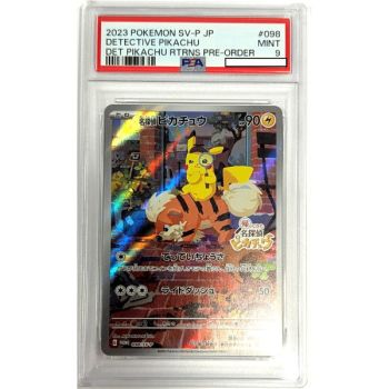[PSA 9 - Mint] - Graded Card - Detective Pikachu 098/SV-P - Promo - 2023 - Pokémon - Japanese