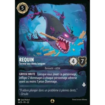 Item Shark, Long-Toothed Terror - 14/31 - QU1 - Quest of the Illuminators - Threat of the Deep - Scenario - French