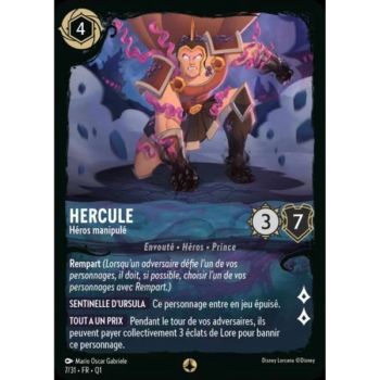 Item Hercules, Manipulated Hero - 7/31 - QU1 - Quest of the Illuminators - Threat of the Deep - Scenario - French