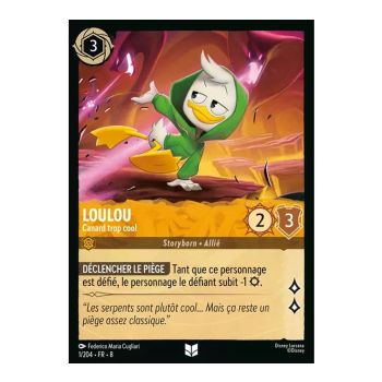 Item Loulou, the Cool Duck - 1/204 - ROJ - The Reign of Jafar - Uncommon - French