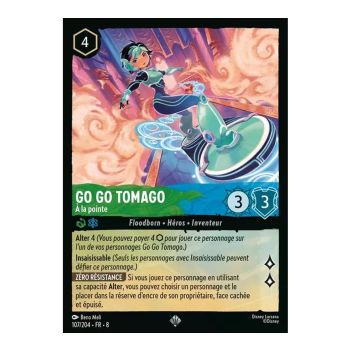Item Go Go Tomago, At the Forefront - 107/204 - ROJ - Reign of Jafar - Super Rare - French